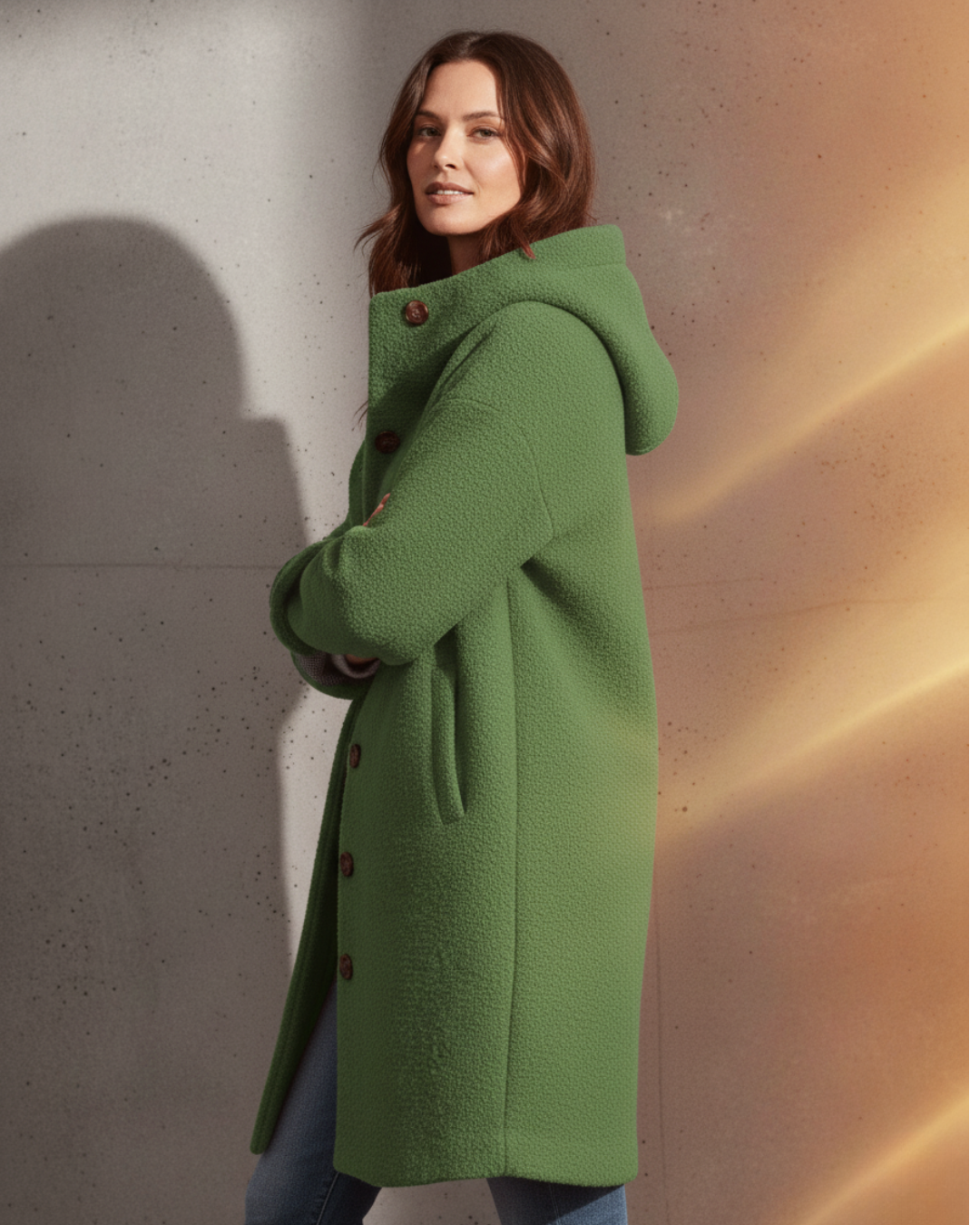 Iris™ | Long Woolen Coat