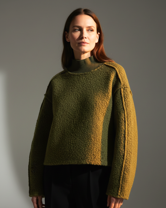 Macy™ | High Neck Knitted Sweater
