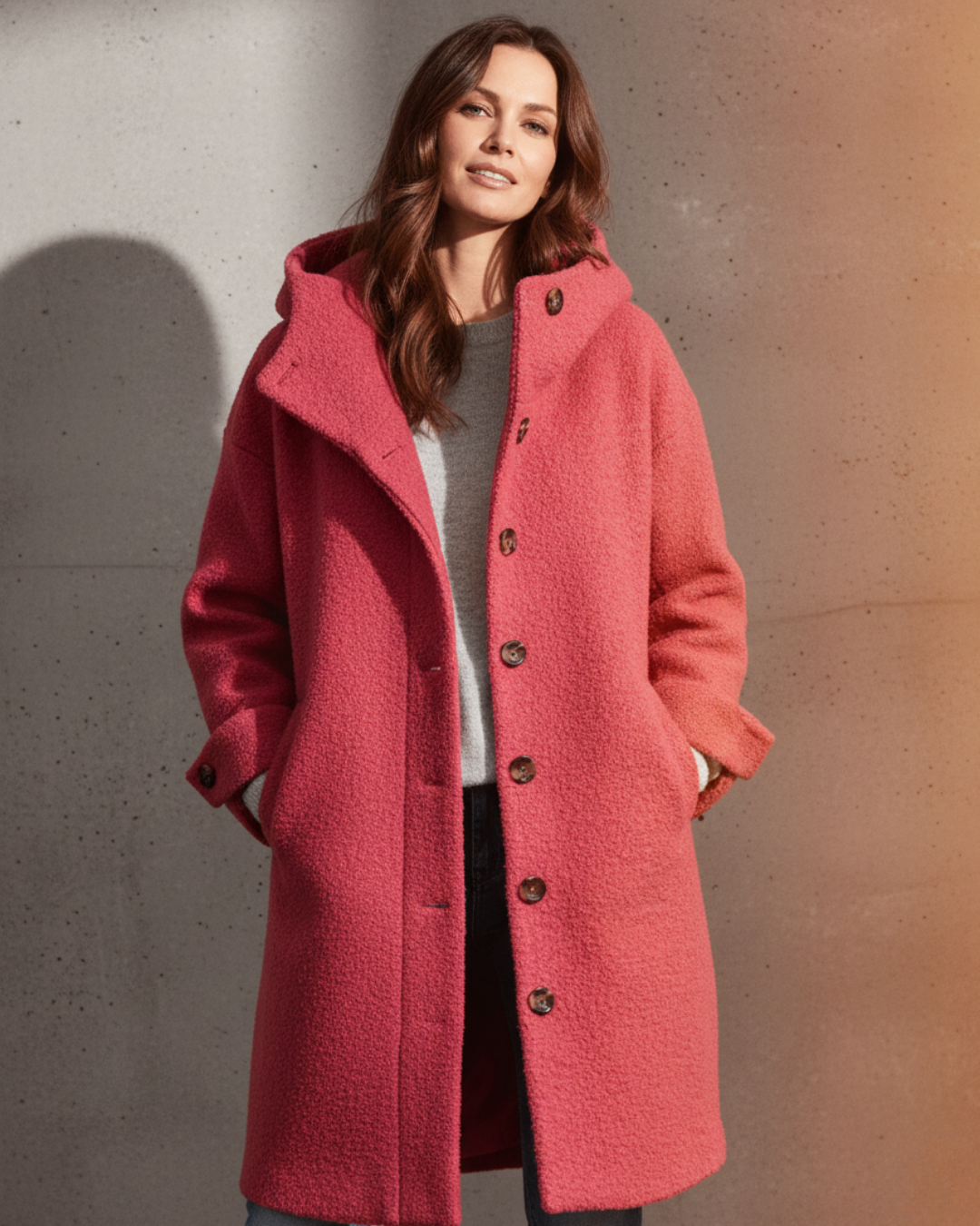 Iris™ | Long Woolen Coat