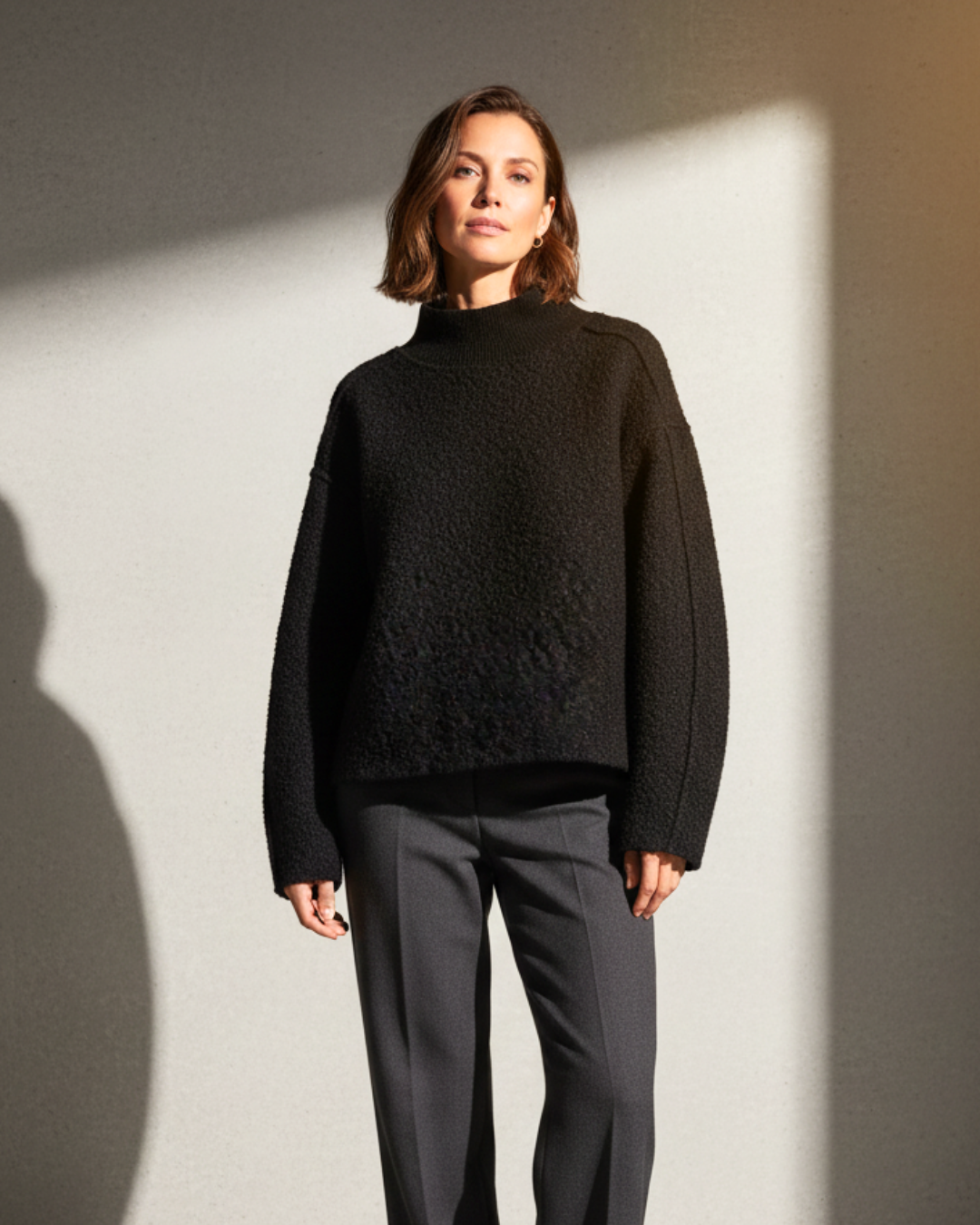 Macy™ | High Neck Knitted Sweater