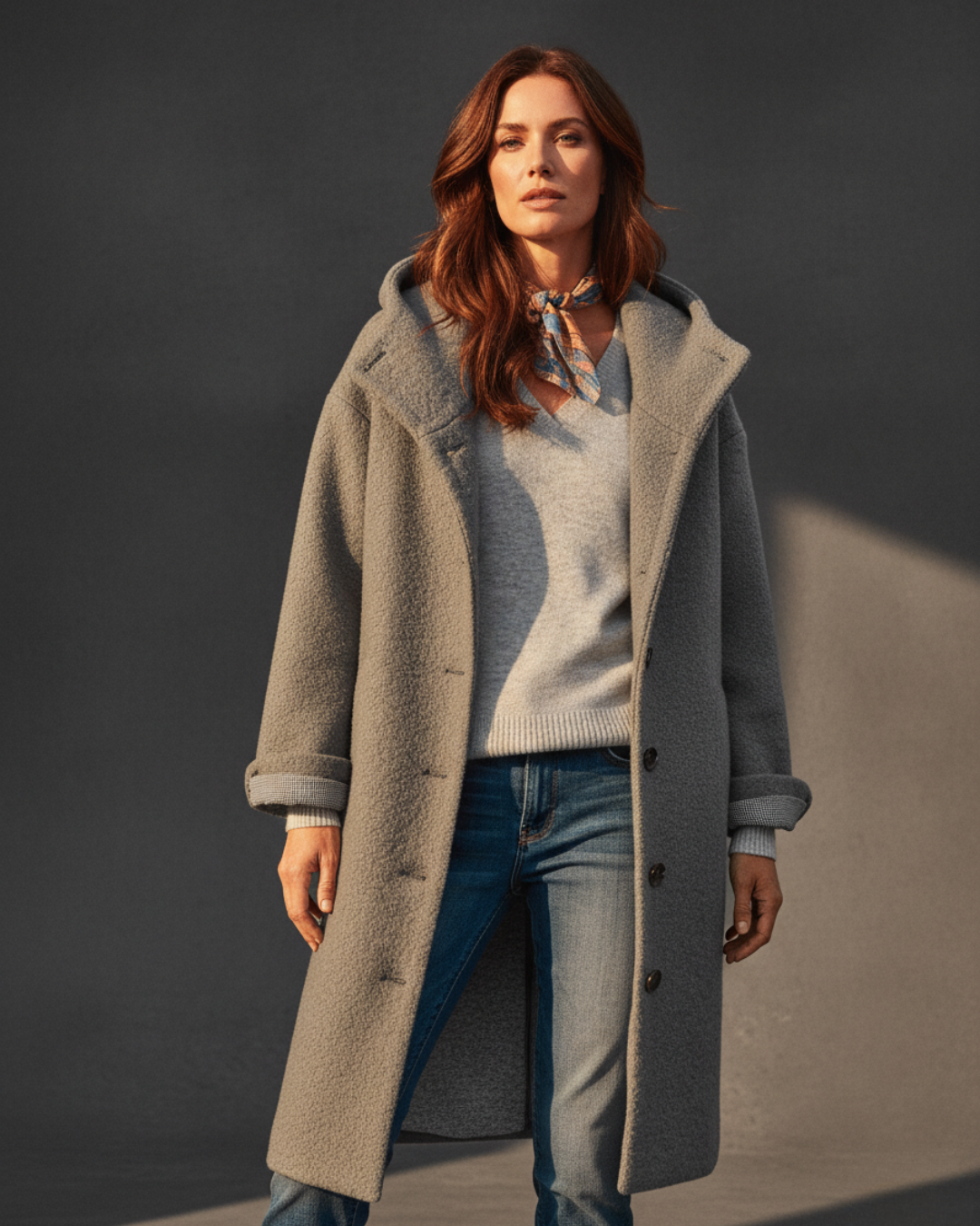 Iris™ | Long Woolen Coat