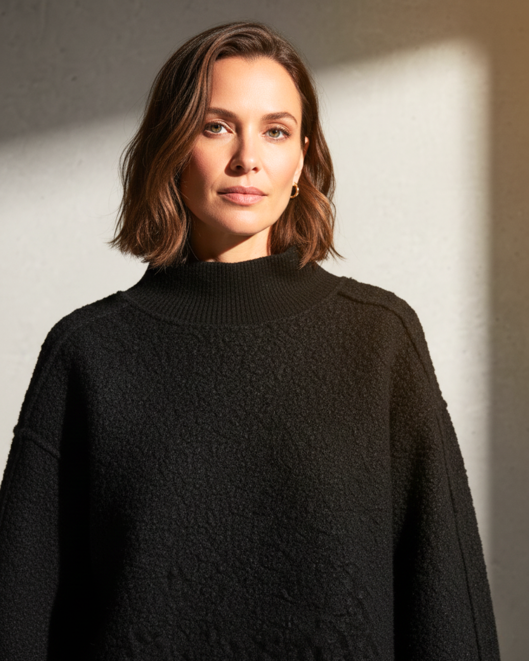 Macy™ | High Neck Knitted Sweater