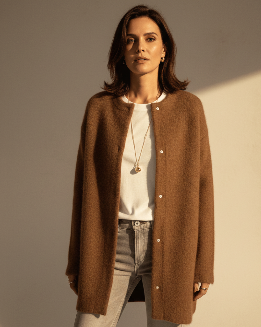 Clara™ | Elegant Long Cardigan