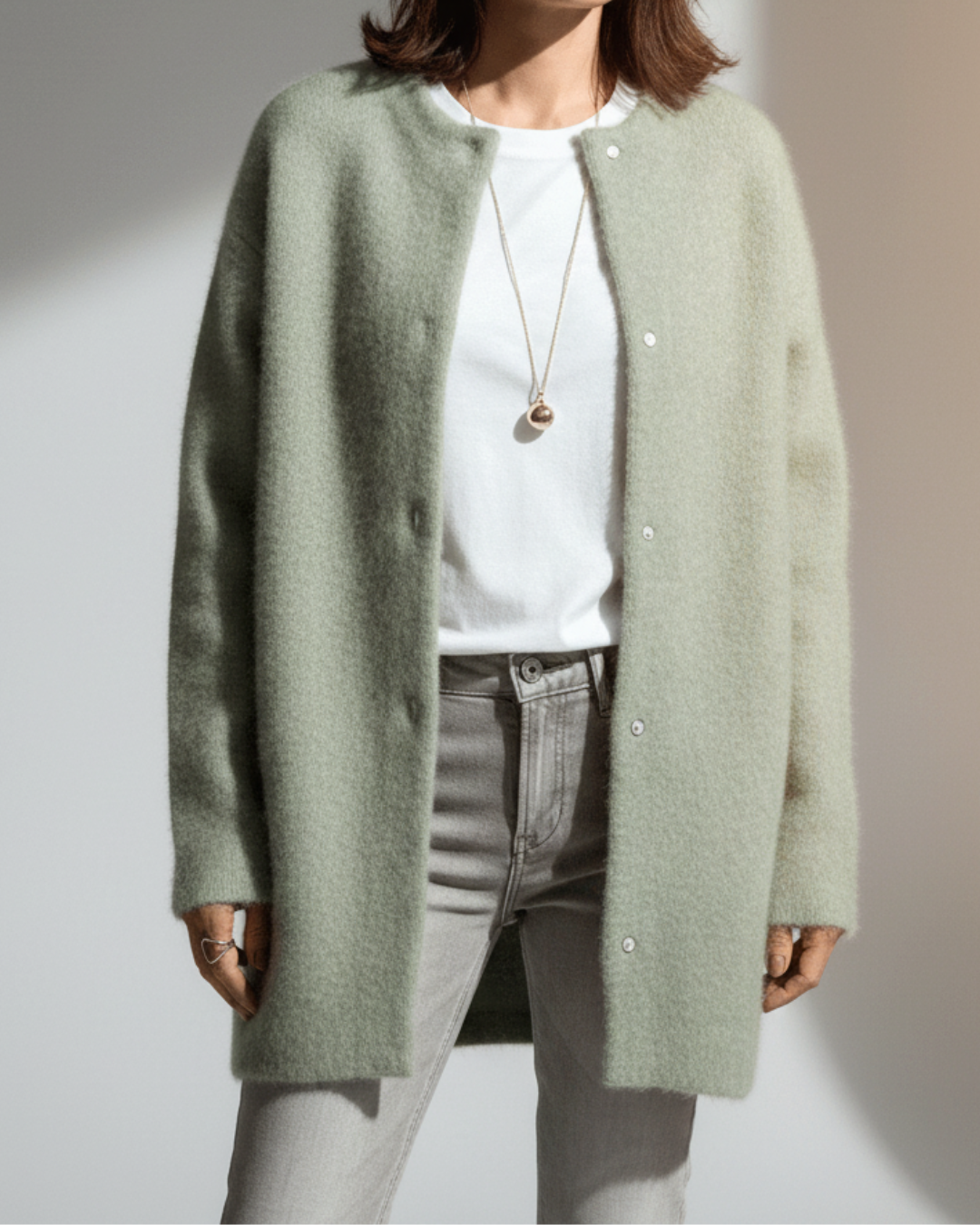 Clara™ | Elegant Long Cardigan