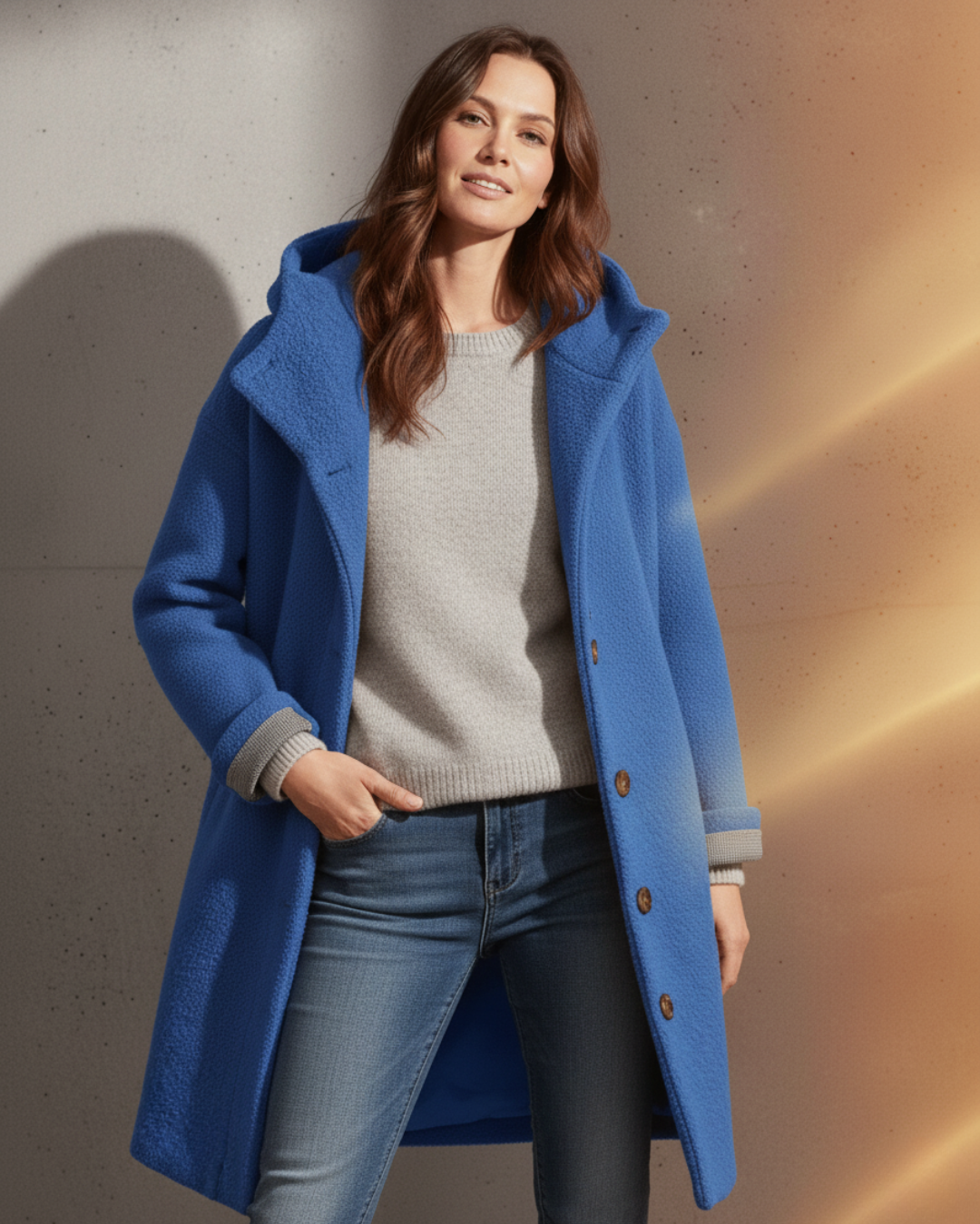 Iris™ | Long Woolen Coat