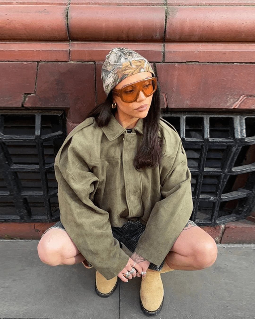 SUEDE JACKET - SUNDRA