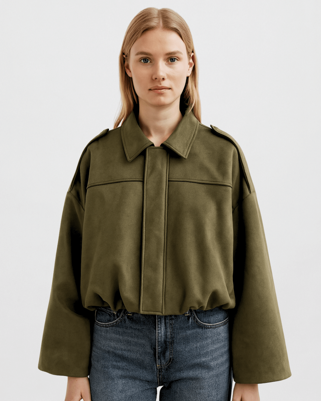 SUEDE JACKET - SUNDRA