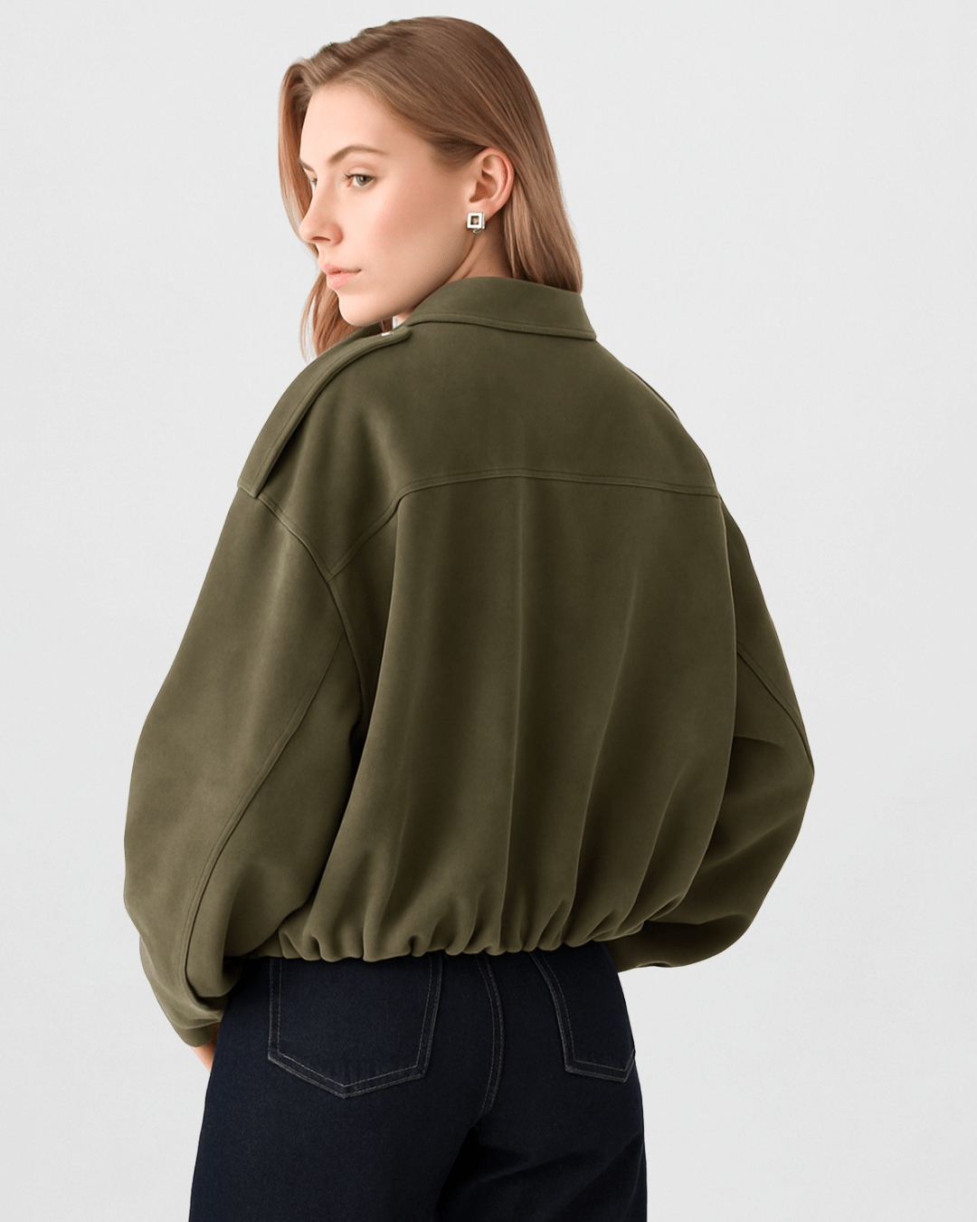SUEDE JACKET - SUNDRA