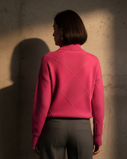 Kate™ | Woolen Knitted Turtle Neck