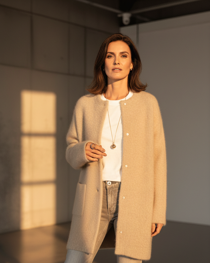 Clara™ | Elegant Long Cardigan