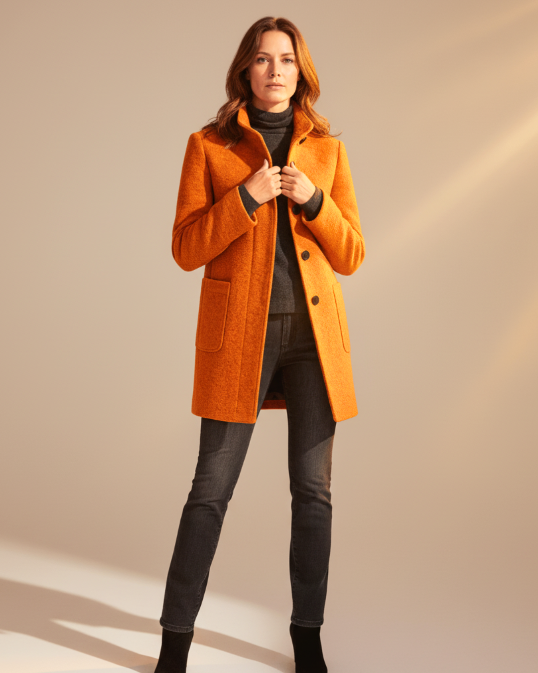 Ivy™ | Longline Wool Coat