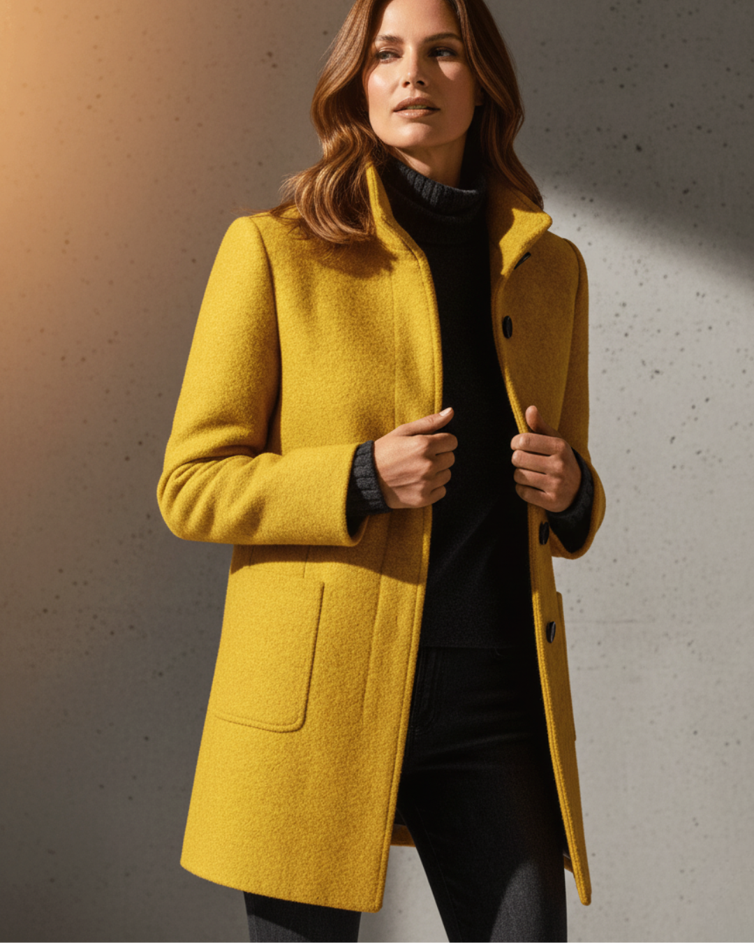 Ivy™ | Longline Wool Coat