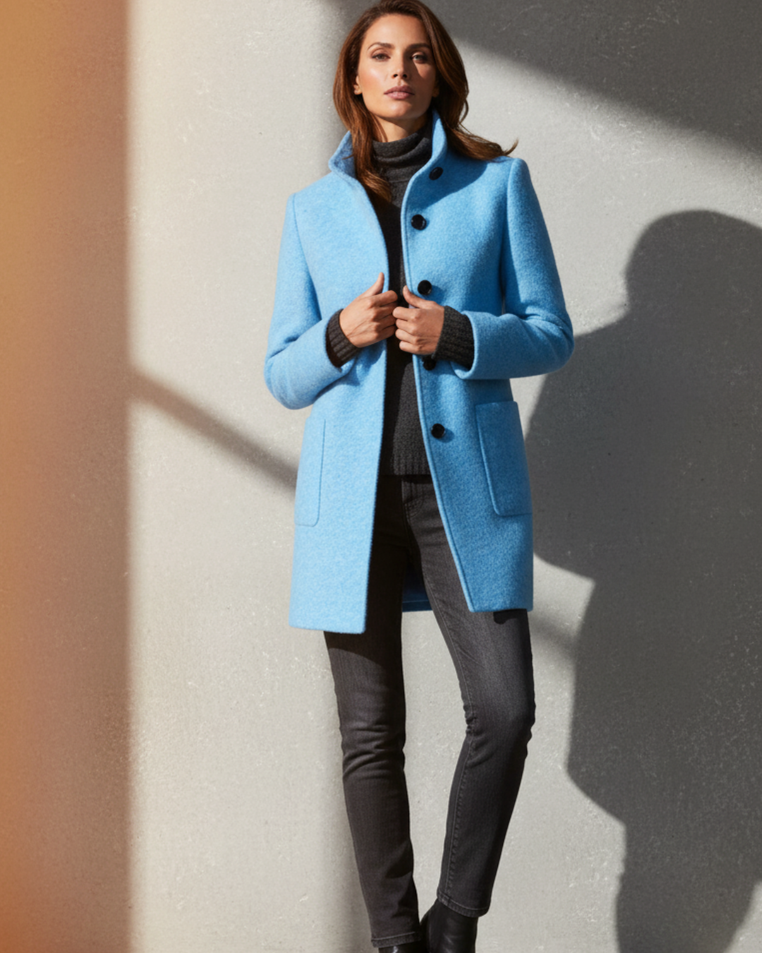 Ivy™ | Longline Wool Coat