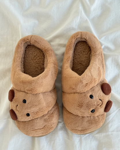 Sundra Croissant™ | Fluffy Memory Foam Indoor Shoes