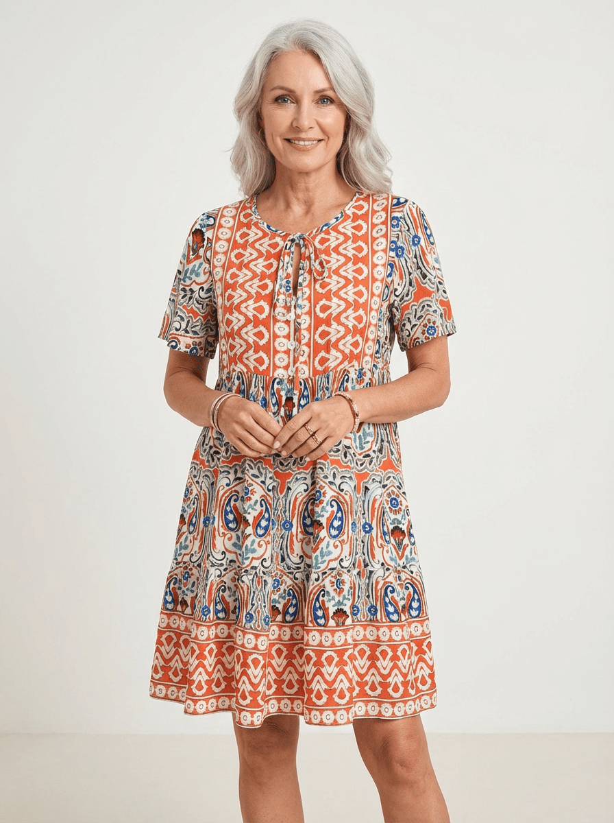 Abigail | Graceful Midi Dress - SUNDRA