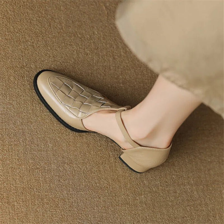 Celeste | Vintage Strap Heels - SUNDRA