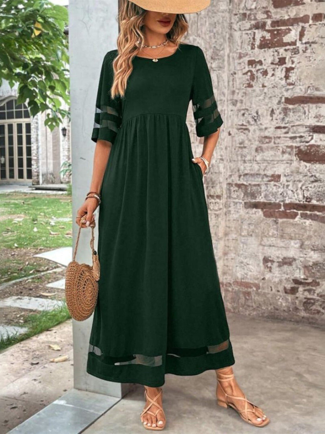 Clara | Chic Tummy Flattering Coverage Dress - SUNDRA