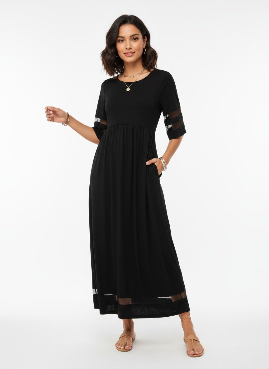Clara | Chic Tummy Flattering Coverage Dress - SUNDRA
