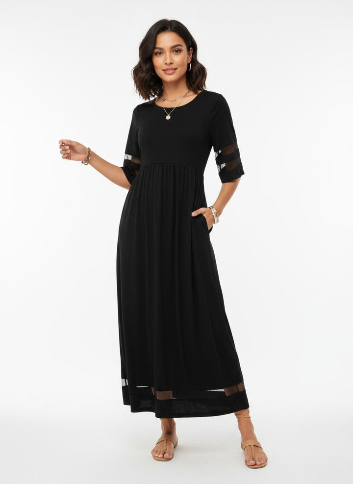 Clara | Chic Tummy Flattering Coverage Dress - SUNDRA