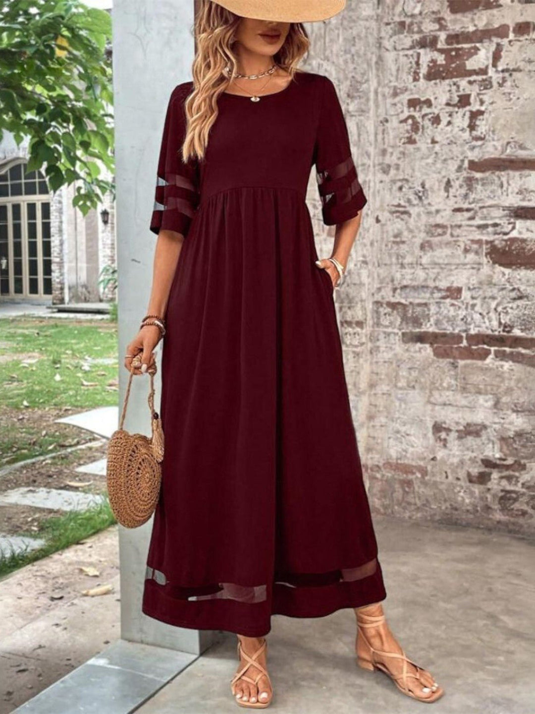 Clara | Chic Tummy Flattering Coverage Dress - SUNDRA