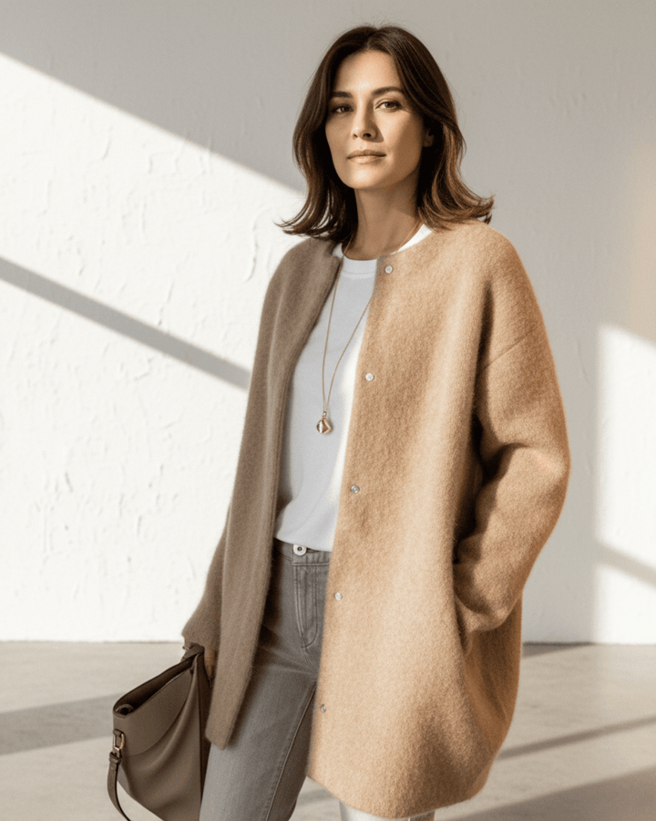 Clara™ | Elegant Long Cardigan - SUNDRA