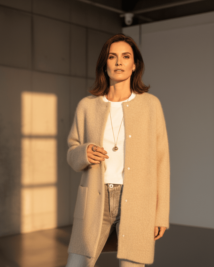 Clara™ | Elegant Long Cardigan - SUNDRA