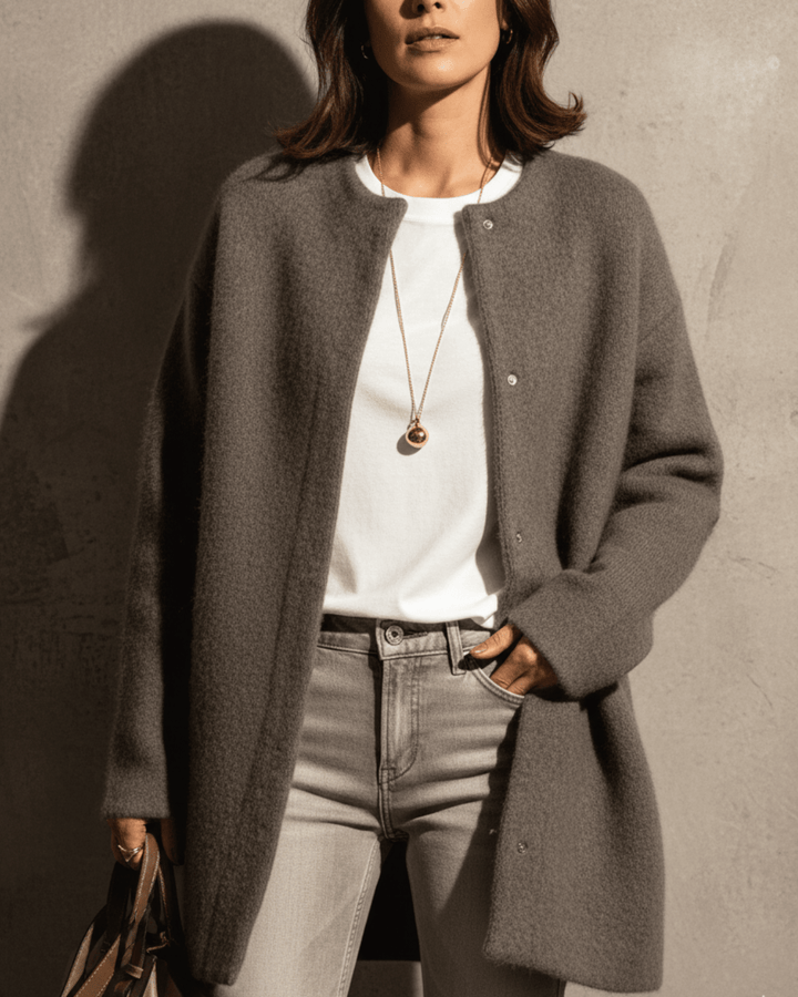 Clara™ | Elegant Long Cardigan - SUNDRA