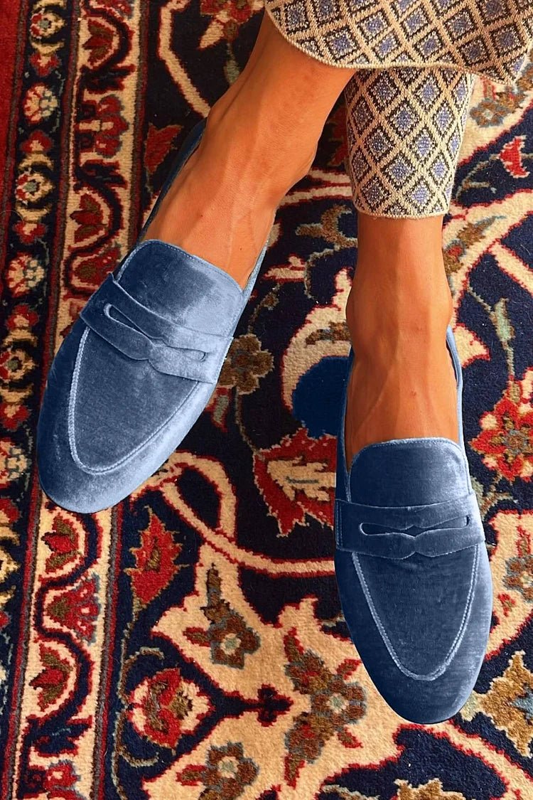 CLASSIC VELVET LOAFER - SUNDRA