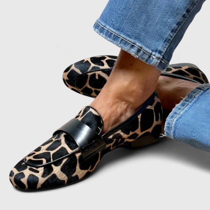 Clyanne™ | Printed Orthopedic Loafers - SUNDRA