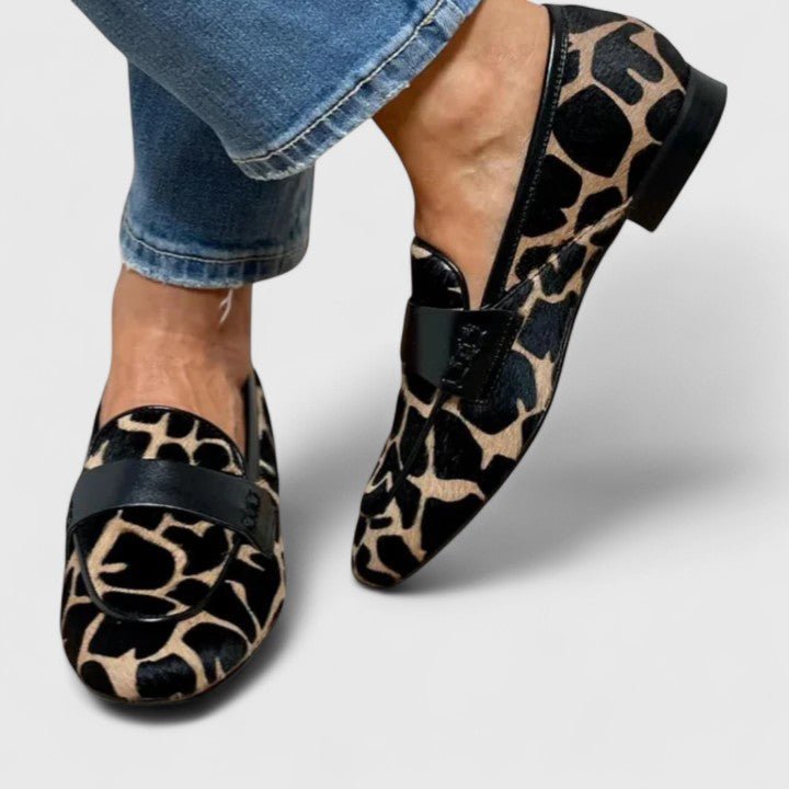 Clyanne™ | Printed Orthopedic Loafers - SUNDRA