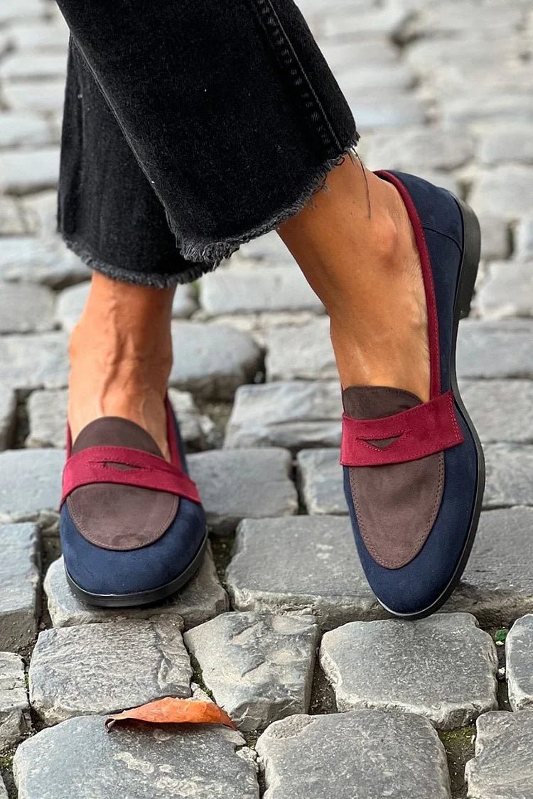 COLOR - BLOCK LOAFERS - SUNDRA