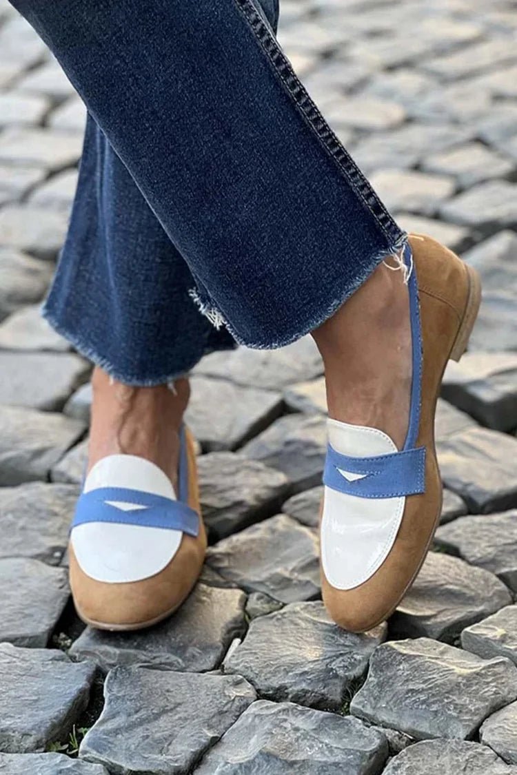 COLOR - BLOCK LOAFERS - SUNDRA