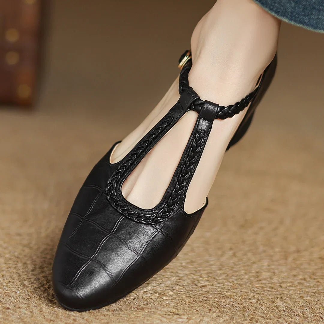Diana™ | Elegant Leather Shoes - SUNDRA