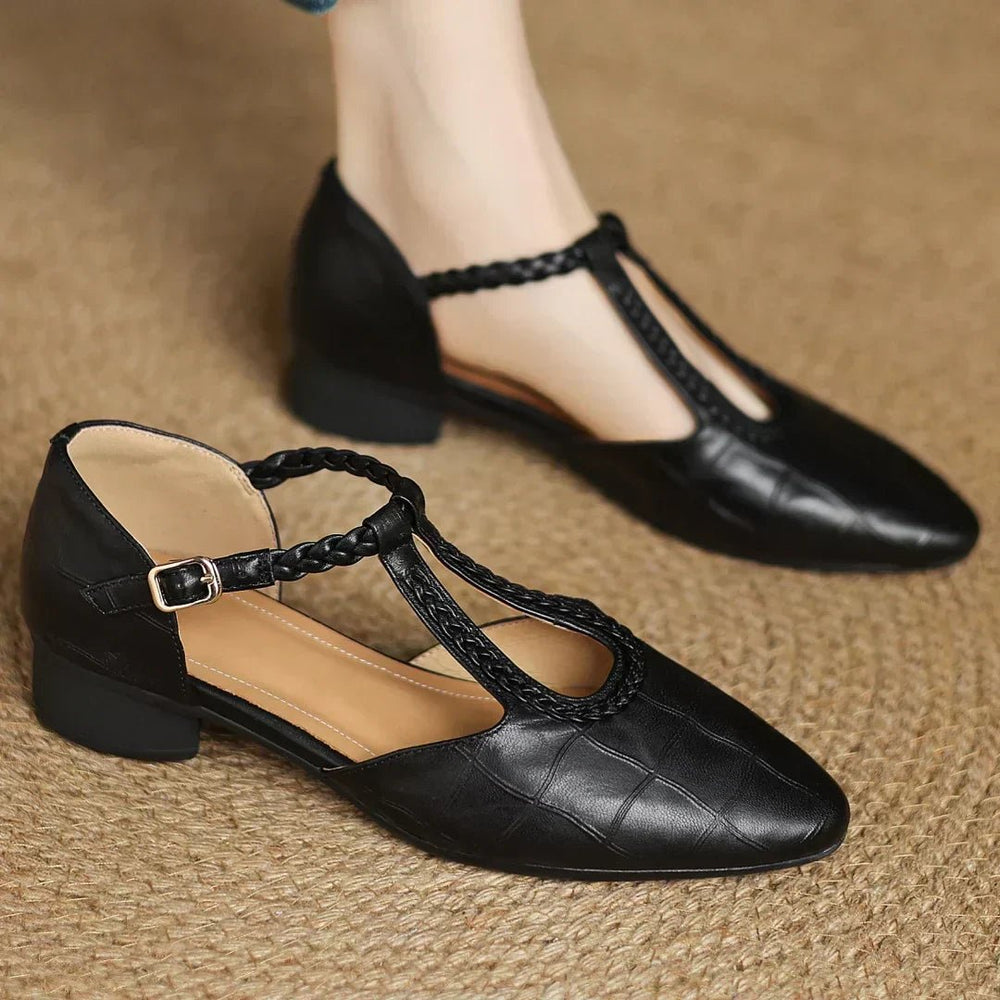 Diana™ | Elegant Leather Shoes - SUNDRA
