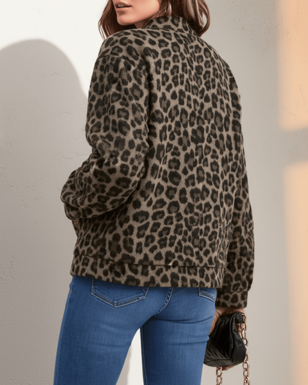 Elara™ | Leopard Lounge Jacket - SUNDRA