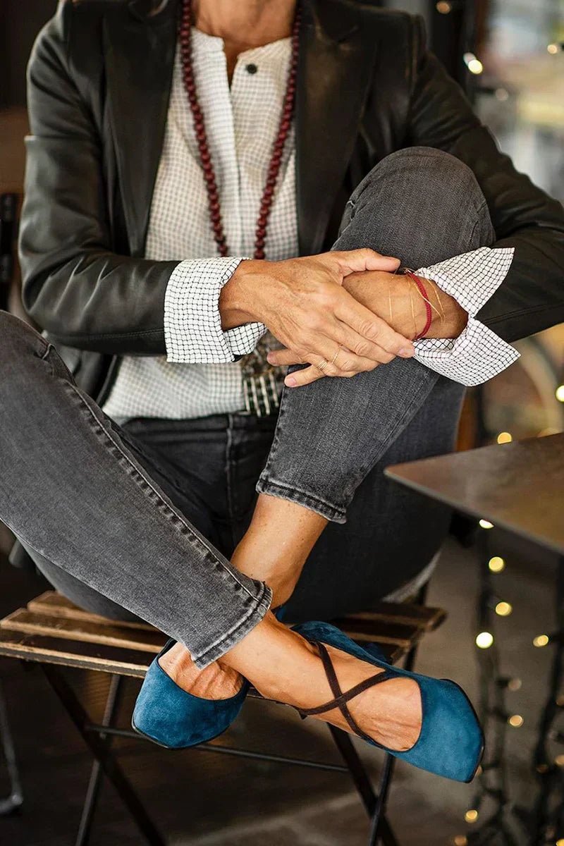 ELEGANT STRAP MID - HEELS - SUNDRA