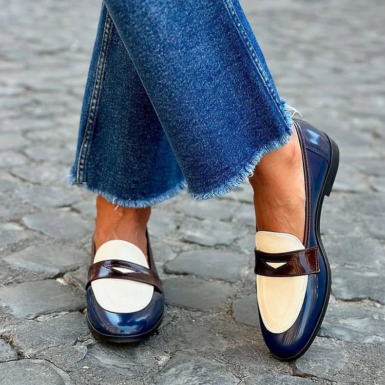 ELEGANT TWO - TONE LOAFER - SUNDRA