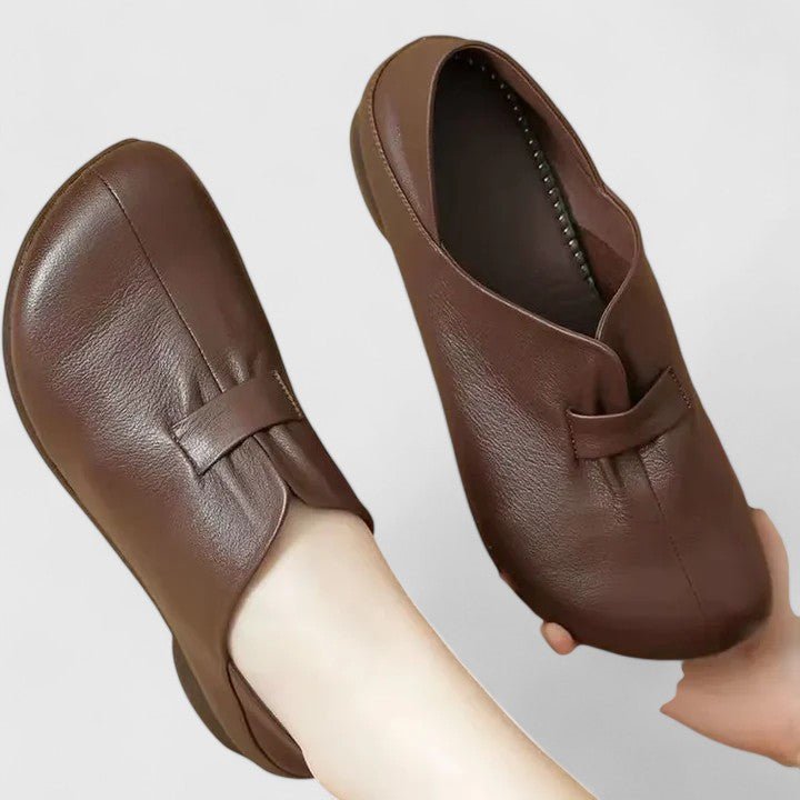 Elyndria™ | Wide Comfort Loafers - SUNDRA