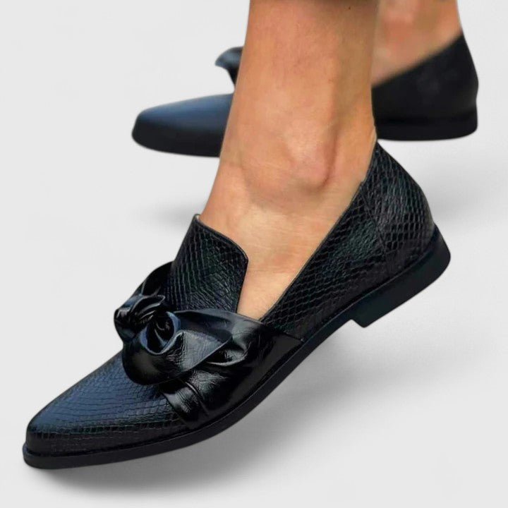 Emberlyssa™ | Bow Tie Elegant Loafers - SUNDRA