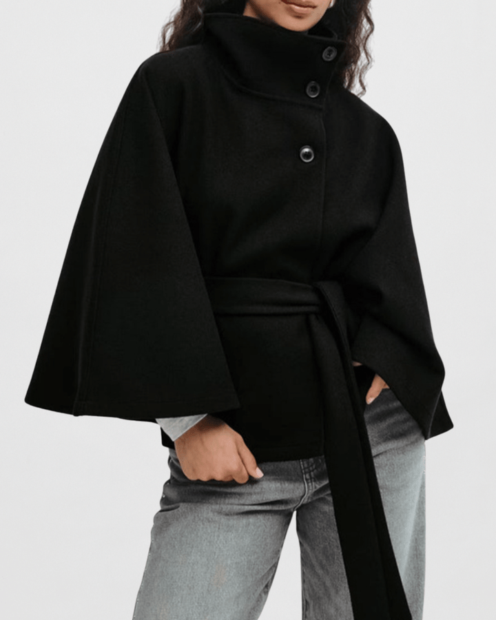 FALL CAPE JACKET - SUNDRA