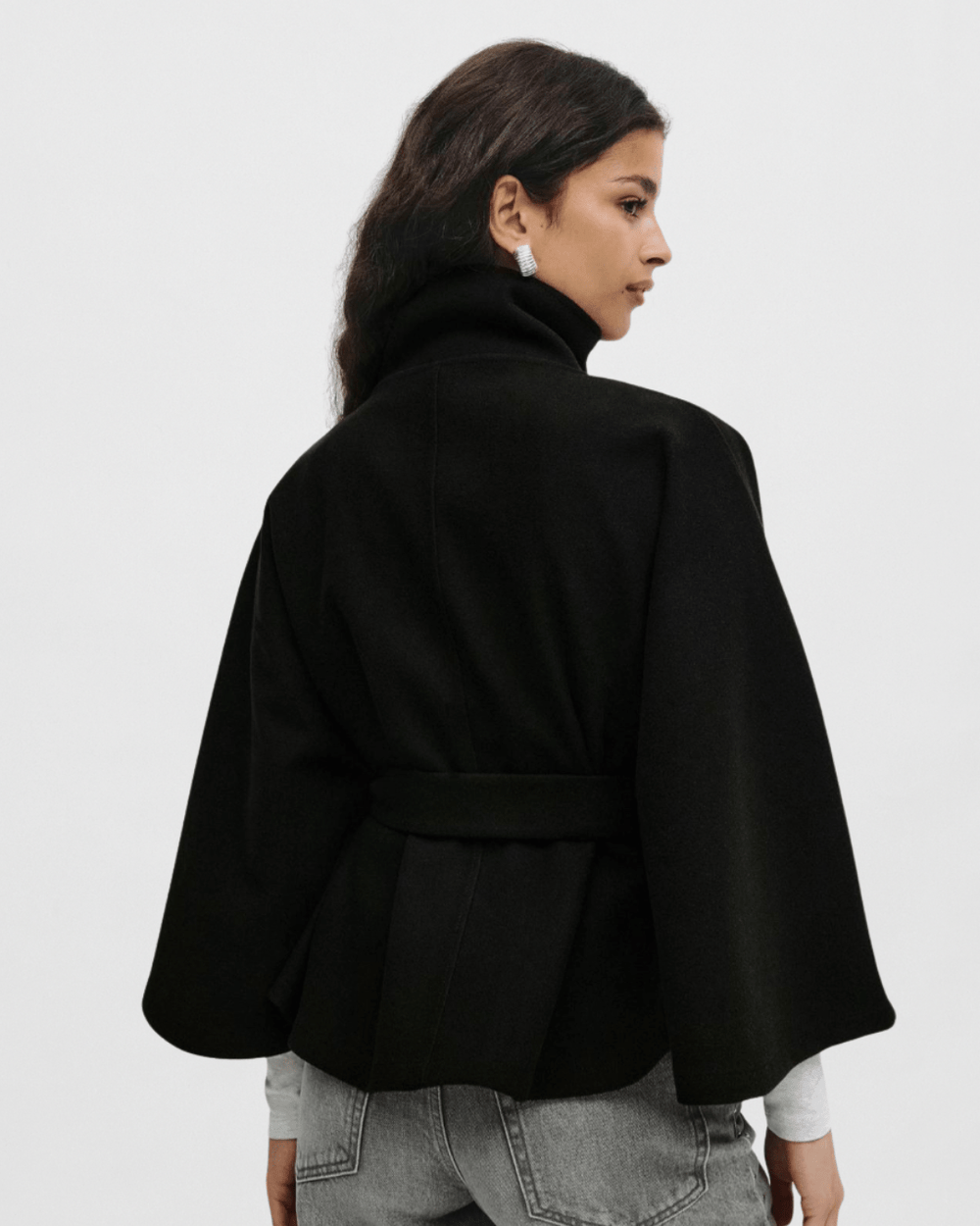 FALL CAPE JACKET - SUNDRA