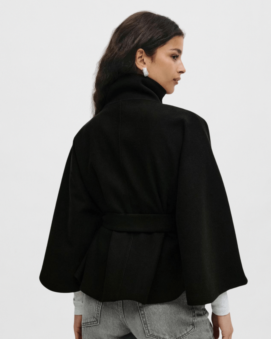FALL CAPE JACKET - SUNDRA