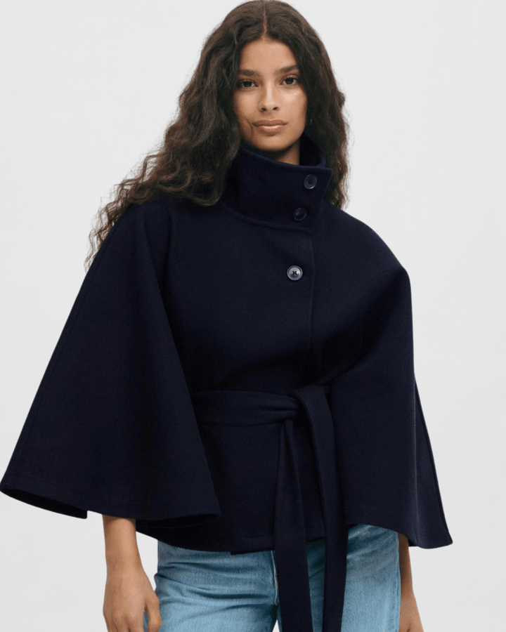 FALL CAPE JACKET - SUNDRA