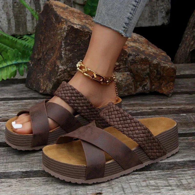 Flore™ | Slip - on Sandals - SUNDRA