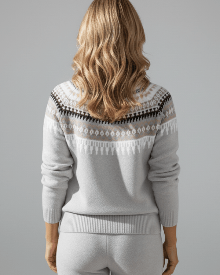 Frea™ | Nordic Pattern Jumper - SUNDRA