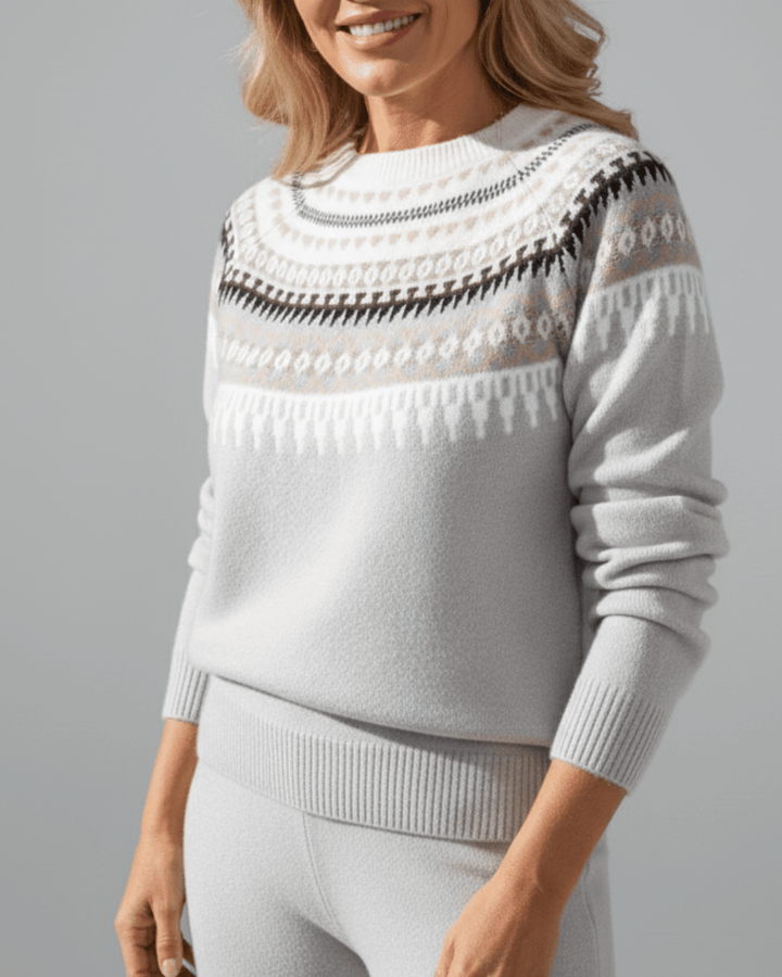 Frea™ | Nordic Pattern Jumper - SUNDRA