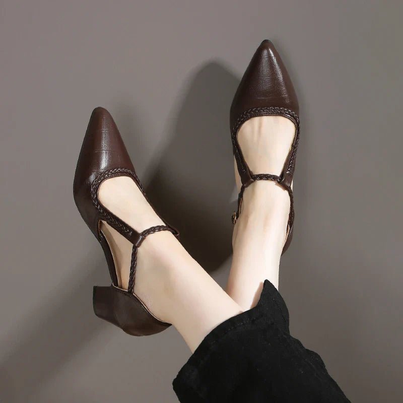 Hazel™ | Classic T - Strap Shoes - SUNDRA