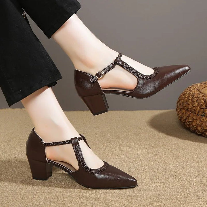 Hazel™ | Classic T - Strap Shoes - SUNDRA