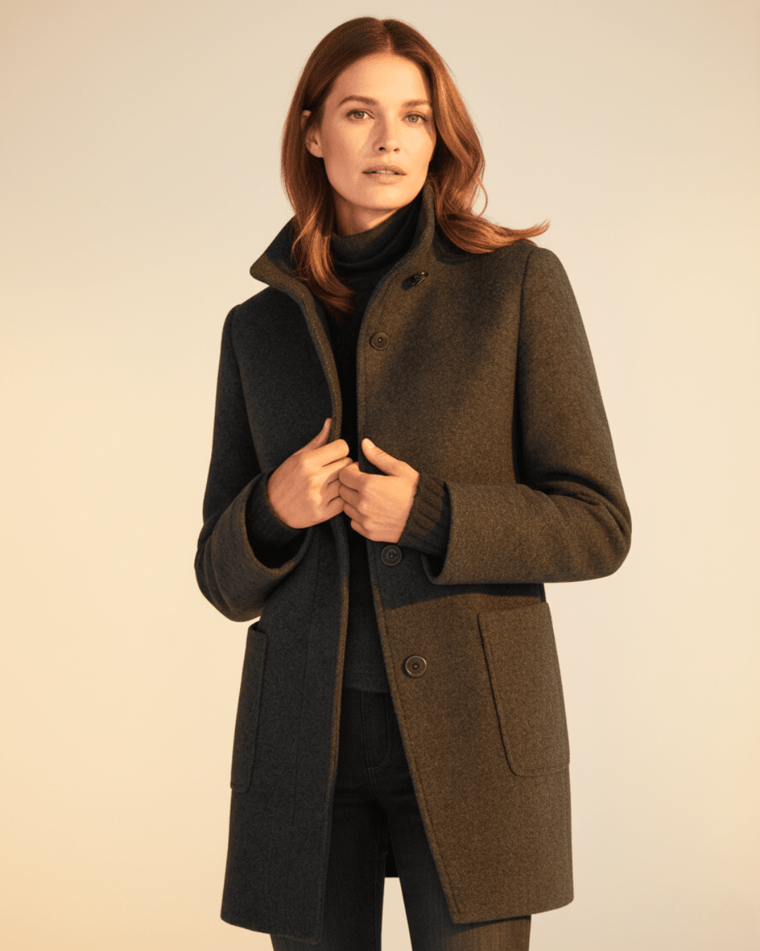 Ivy™ | Longline Wool Coat - SUNDRA