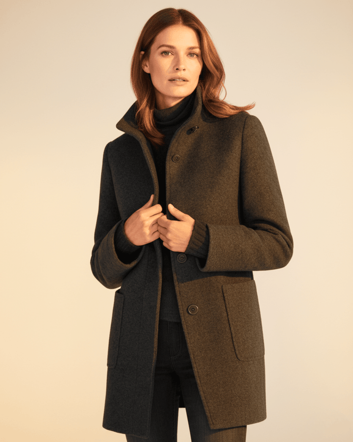 Ivy™ | Longline Wool Coat - SUNDRA